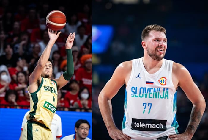 Josh Green, Luka Doncic, Dallas Mavericks, FIBA World Cup, Slovenia, Australia
